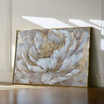 Floral 575 Canvas Art 60 x 40 cm / Black