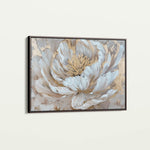 Floral 575 Canvas Art 60 x 40 cm / Black