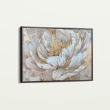 Floral 575 Canvas Art 60 x 40 cm / Black
