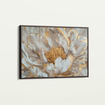 Floral 576 Canvas Art 60 x 40 cm / Black