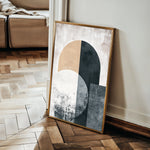 Abstract 578 Canvas Art 60 x 40 cm / Black
