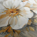 Floral 579 Canvas Art 60 x 40 cm / Black