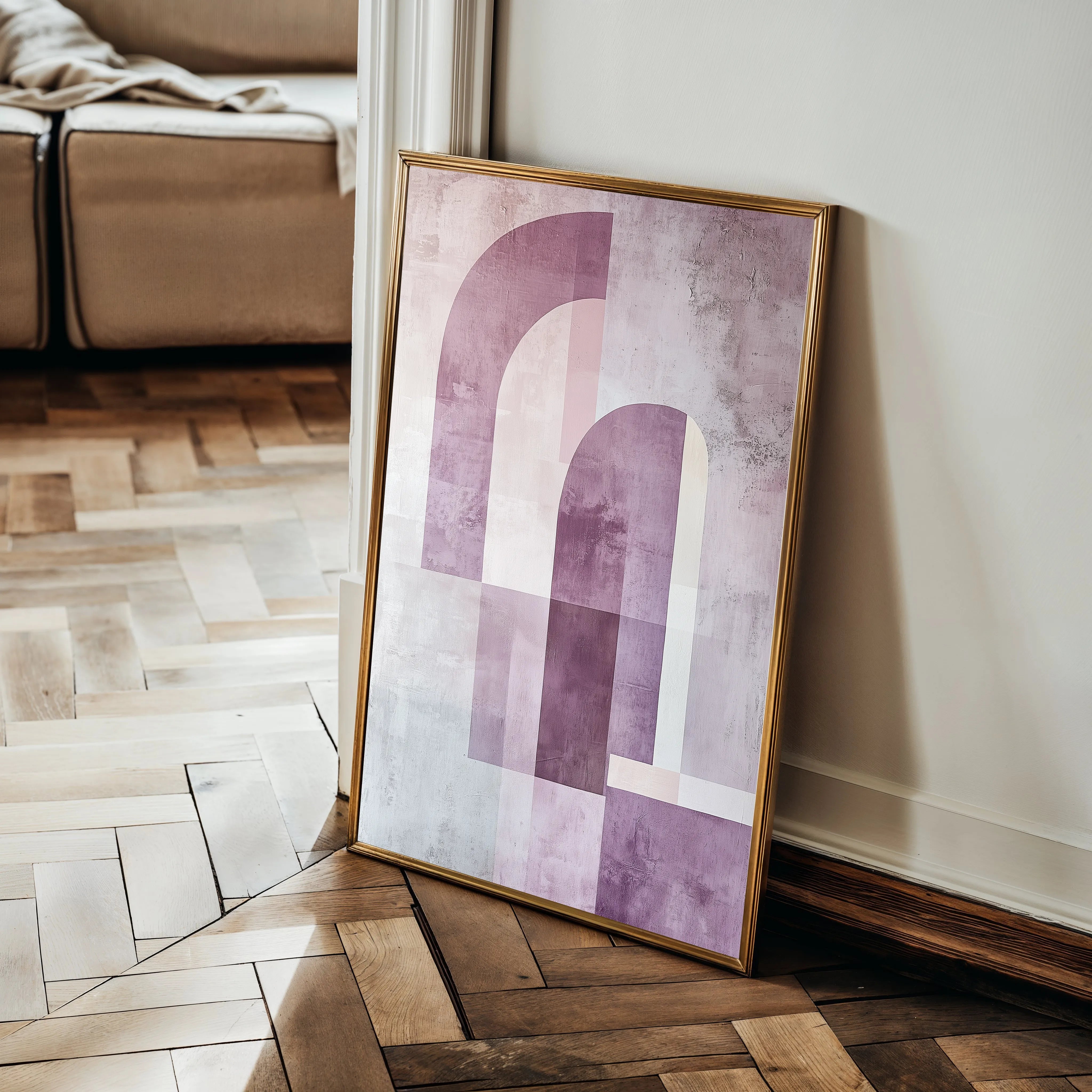 Abstract 580 Canvas Art 60 x 40 cm / Black