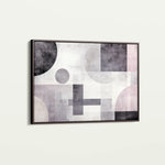 Abstract 582 Canvas Art 60 x 40 cm / Black