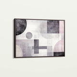 Abstract 582 Canvas Art 60 x 40 cm / Black