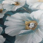 Floral 588 Canvas Art 60 x 40 cm / Black