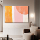 Abstract 589 Canvas Art 60 x 40 cm / Black