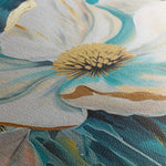 Floral 589 Canvas Art 60 x 40 cm / Black
