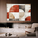 Abstract 590 Canvas Art 60 x 40 cm / Black