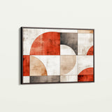 Abstract 590 Canvas Art 60 x 40 cm / Black