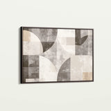 Abstract 591 Canvas Art 60 x 40 cm / Black