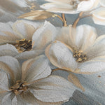Floral 591 Canvas Art 60 x 40 cm / Black