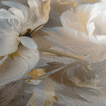 Floral 593 Canvas Art 60 x 40 cm / Black