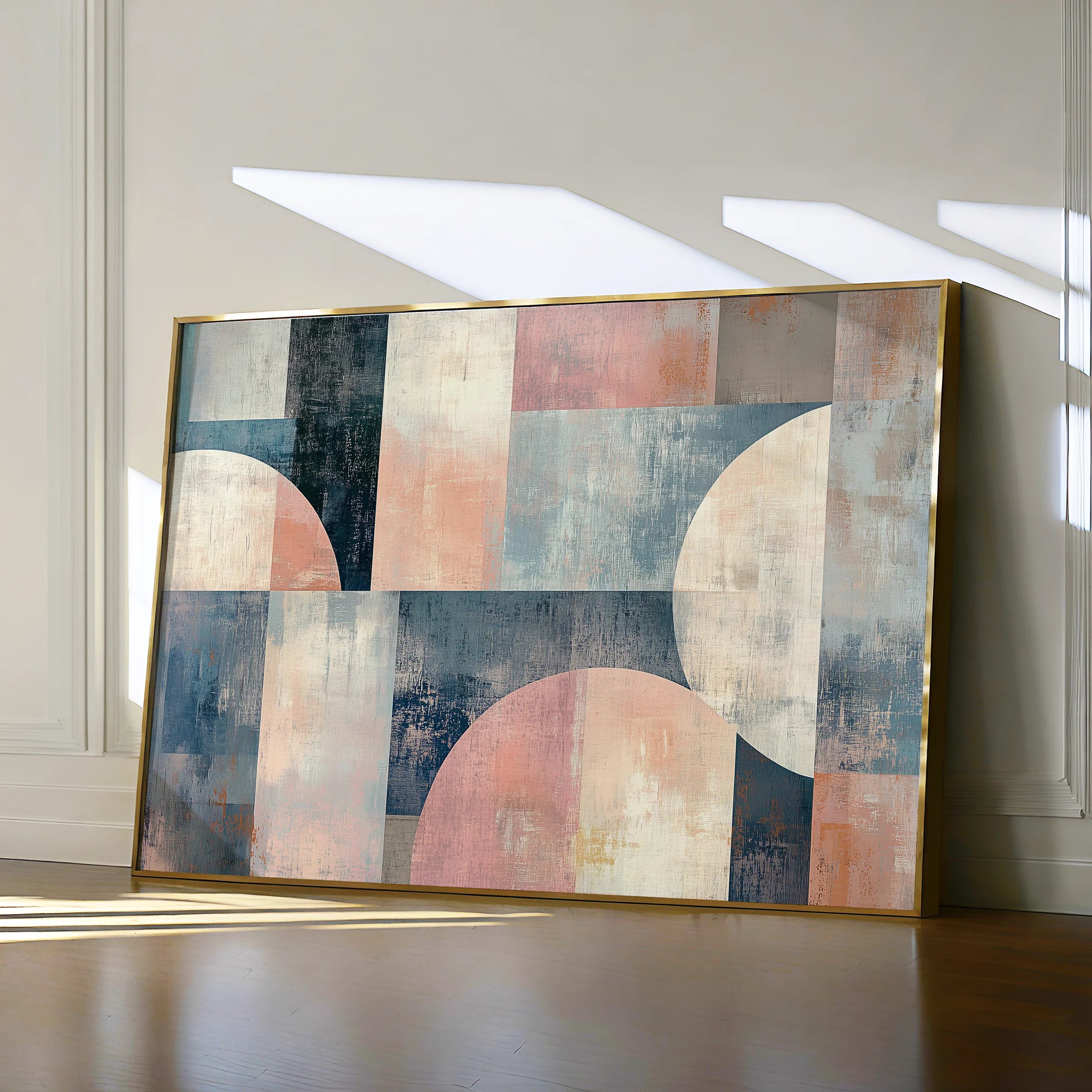 Abstract 595 Canvas Art 60 x 40 cm / Black