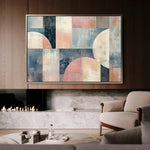 Abstract 595 Canvas Art 60 x 40 cm / Black