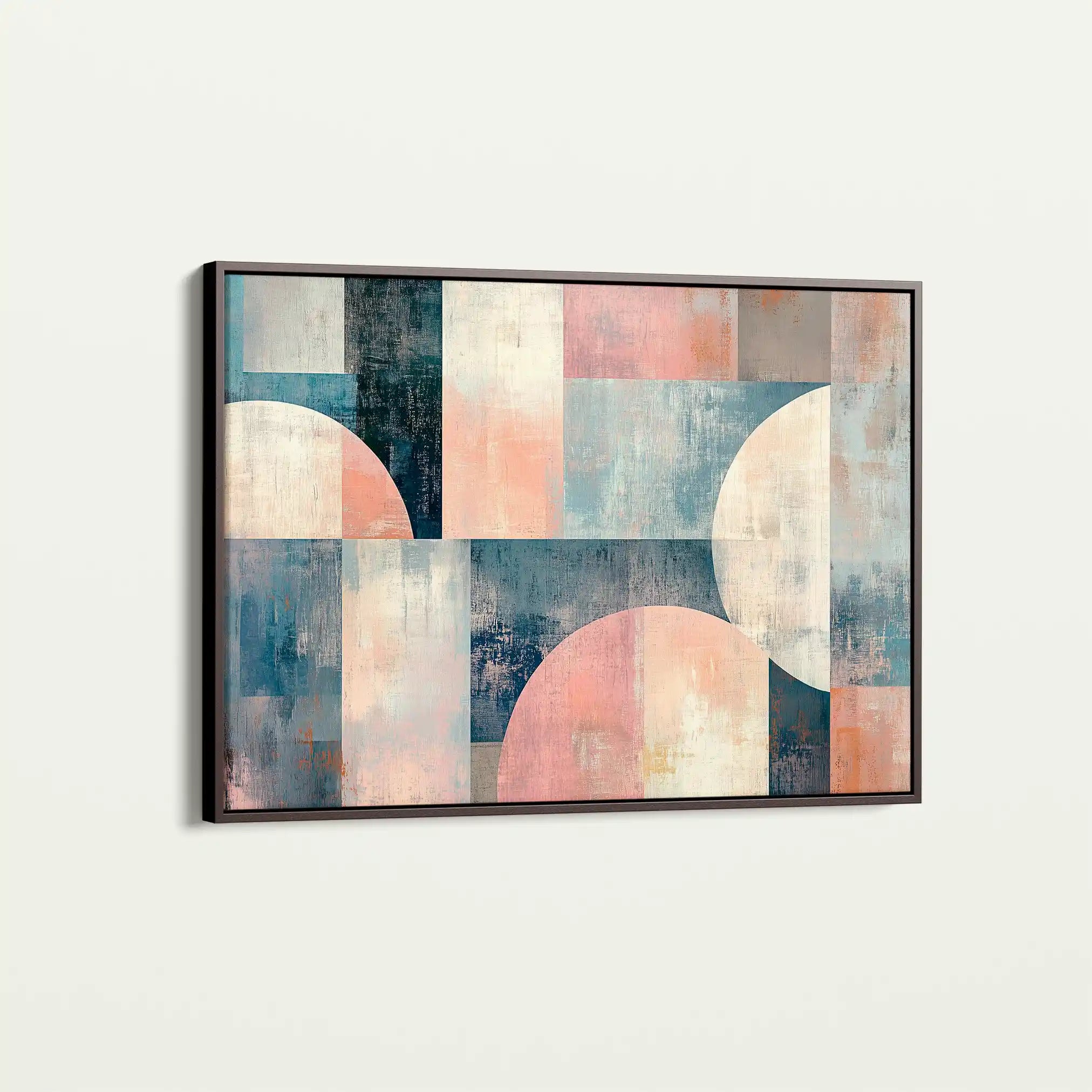 Abstract 595 Canvas Art 60 x 40 cm / Black