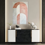 Abstract 596 Canvas Art 60 x 40 cm / Black