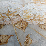 Floral 596 Canvas Art 60 x 40 cm / Black