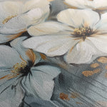 Floral 597 Canvas Art 60 x 40 cm / Black
