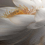 Floral 599 Canvas Art 60 x 40 cm / Black
