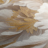Floral 602 Canvas Art 60 x 40 cm / Black