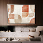 Abstract 603 Canvas Art 60 x 40 cm / Black