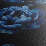 Floral 603 Canvas Art 60 x 40 cm / Black
