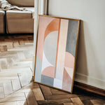 Abstract 606 Canvas Art 60 x 40 cm / Black