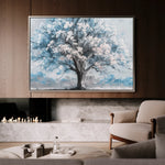 Floral 606 Canvas Art 60 x 40 cm / Black