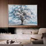 Floral 606 Canvas Art 60 x 40 cm / Black