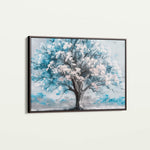 Floral 606 Canvas Art 60 x 40 cm / Black