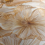 Floral 608 Canvas Art 60 x 40 cm / Black