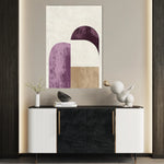Abstract 613 Canvas Art 60 x 40 cm / Black