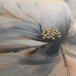 Floral 613 Canvas Art 60 x 40 cm / Black