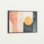 Abstract 616 Canvas Art 60 x 40 cm / Black