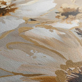 Floral 617 Canvas Art 60 x 40 cm / Black