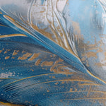 Floral 622 Canvas Art 60 x 40 cm / Black