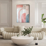 Abstract 623 Canvas Art 60 x 40 cm / Black