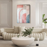 Abstract 623 Canvas Art 60 x 40 cm / Black