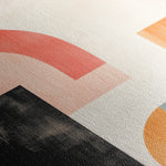 Abstract 624 Canvas Art 60 x 40 cm / Black