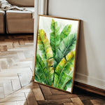 Floral 624 Canvas Art 60 x 40 cm / Black
