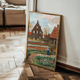 Floral 626 Canvas Art 60 x 40 cm / Black