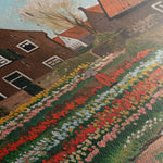 Floral 626 Canvas Art 60 x 40 cm / Black