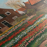 Floral 626 Canvas Art 60 x 40 cm / Black