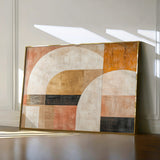 Abstract 630 Canvas Art 60 x 40 cm / Black