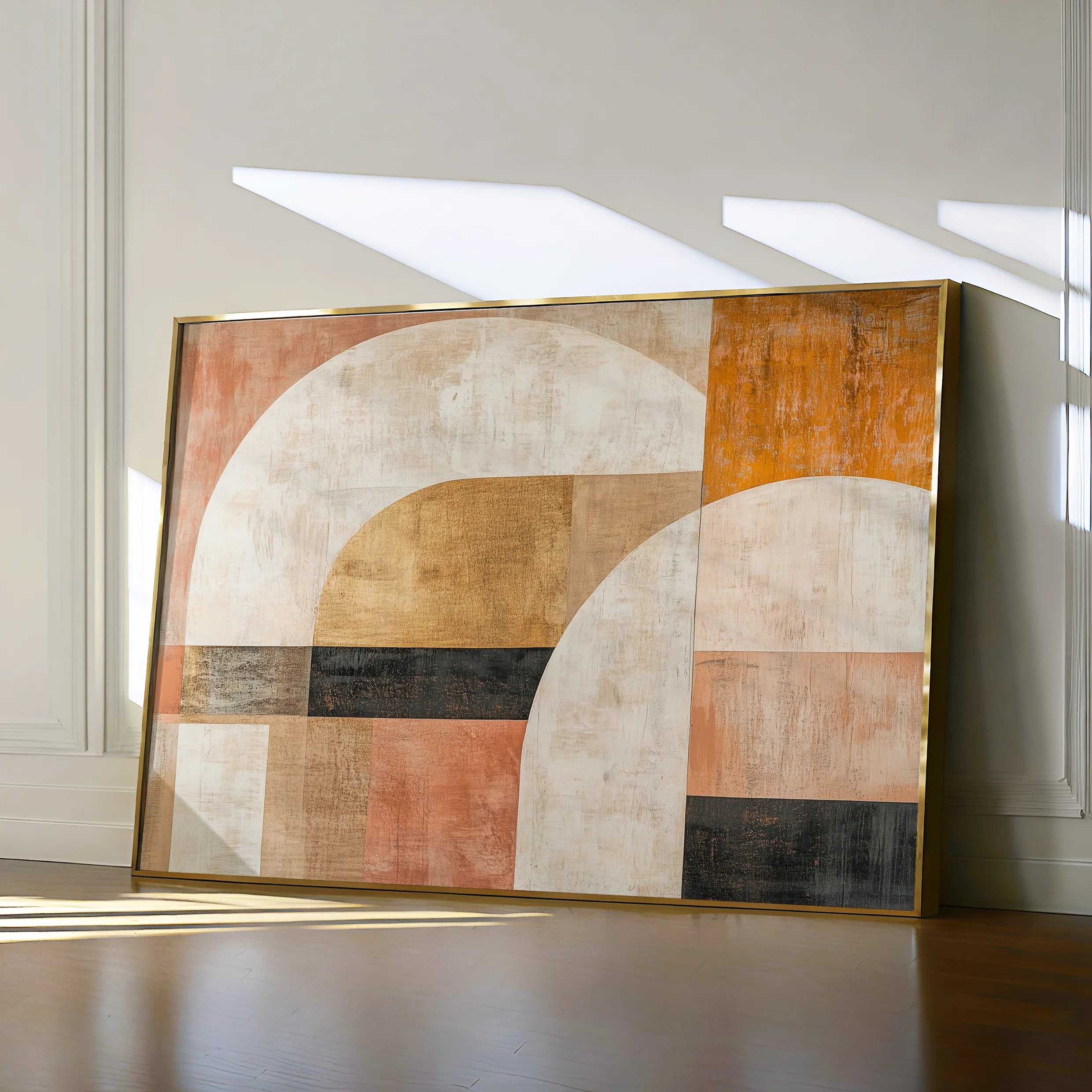 Abstract 630 Canvas Art 60 x 40 cm / Black