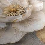 Floral 632 Canvas Art 60 x 40 cm / Black
