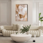 Abstract 633 Canvas Art 60 x 40 cm / Black