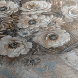 Floral 634 Canvas Art 60 x 40 cm / Black