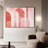 Abstract 635 Canvas Art 60 x 40 cm / Black